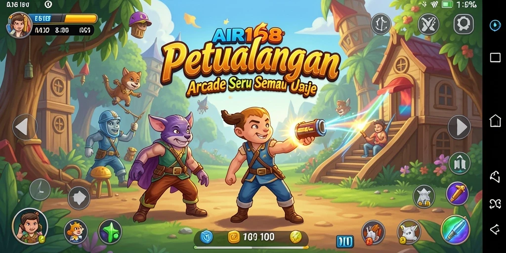Tampilan mendebarkan saat bermain AIR168 dengan grafis yang luar biasa.
