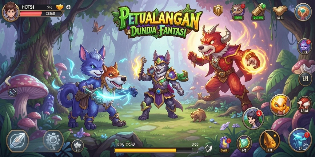 Gameplay seru dan menantang dalam HOT51.