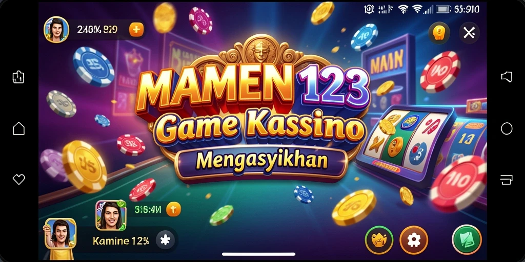 Tampilan gameplay seru di MAMEN123 dengan berbagai pilihan permainan kasino.