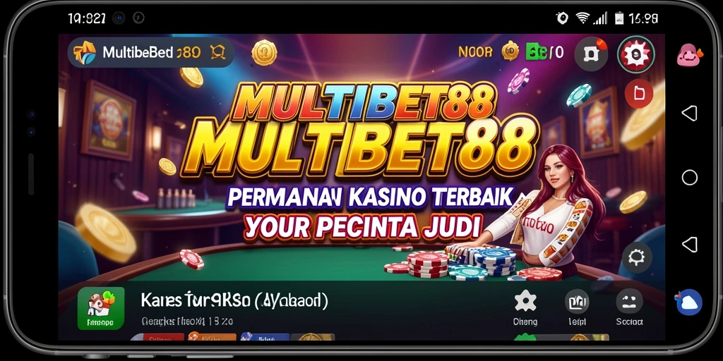 Tampilan gameplay menarik dari MULTIBET88 yang menampilkan suasana Kasino.