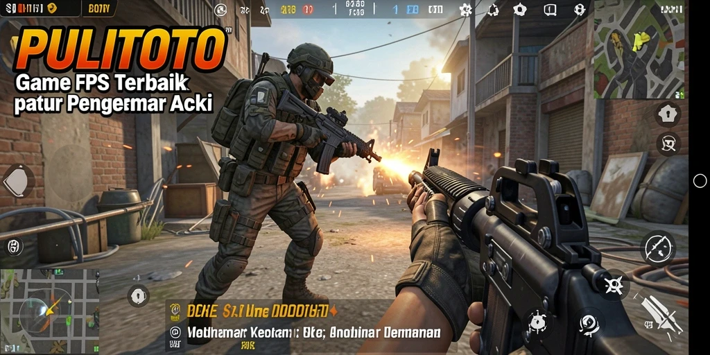 Screenshot utama PULITOTO menunjukkan pertempuran yang seru dan intens.