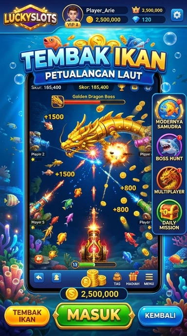 Berbagai pilihan permainan slot menarik di luckyslots untuk semua pecinta game.